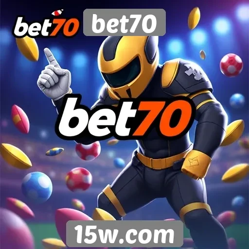 Variedade de jogos disponíveis no site bet70